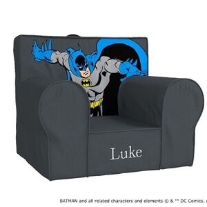 Pottery barn kids anywhere chair regular size Batman cover. Doesn’t have name